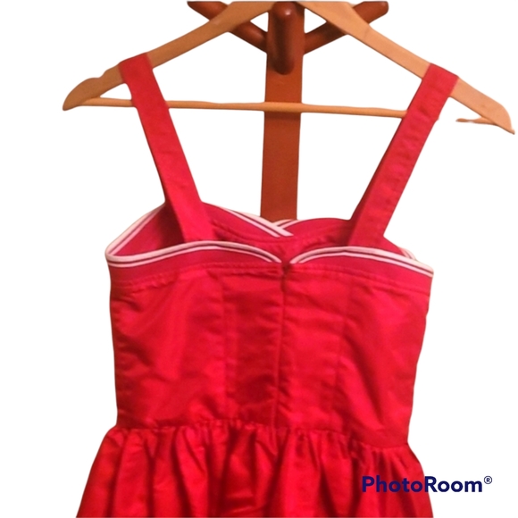 Museum of Friendship Red Redline Dress - Picture 6 of 9